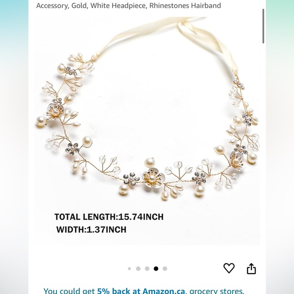 Flower girl headbands x3 - Picture 2 of 2